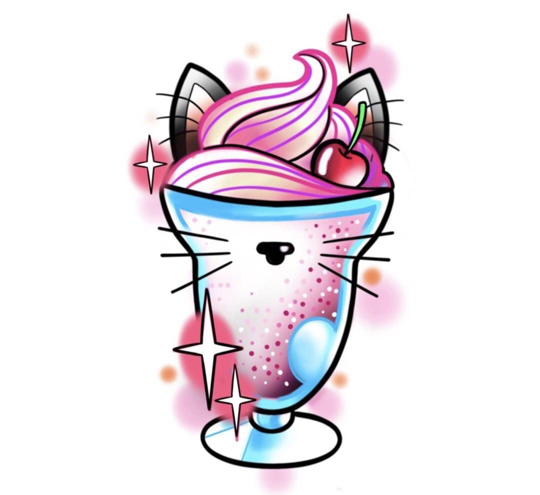 
上海由龙纹身分享彩色小清新纹身图案‘panda sports’(图23)